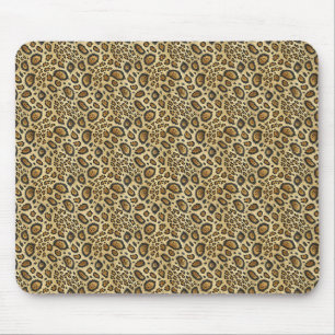 Alfombrilla De Ratón Estampado de estampado de leopardo – Diseño de pie