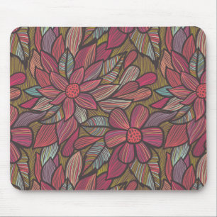 Alfombrilla De Ratón Estampado de flores 4