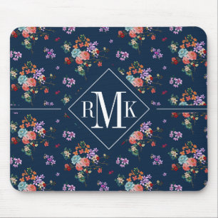 Alfombrilla De Ratón Estampado de flores subió el   del ramo del