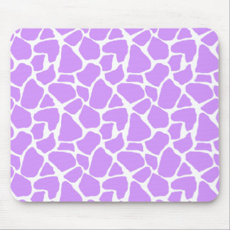 Alfombrilla De Ratón Estampado de girafa púrpura Mousepad