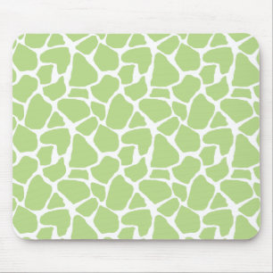 Alfombrilla De Ratón Estampado de girafa verde Mousepad