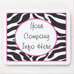 Alfombrilla De Ratón Estampado de zebra Mousepad