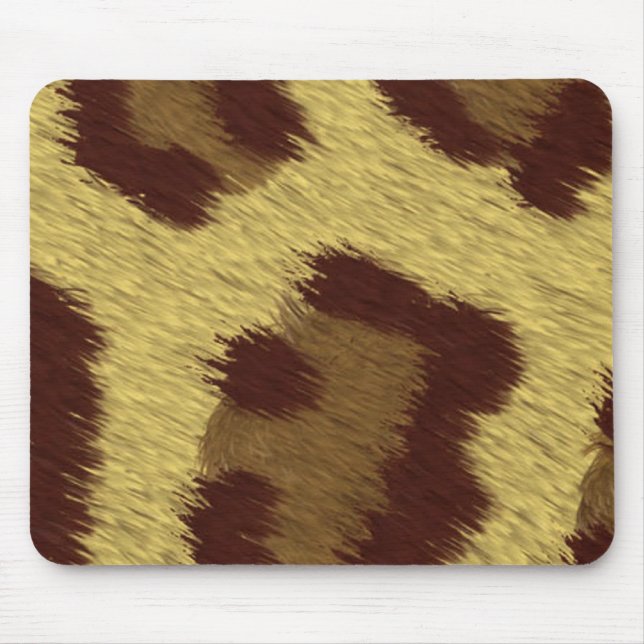 Alfombrilla De Ratón Estampado leopardo Mousepad (Frente)