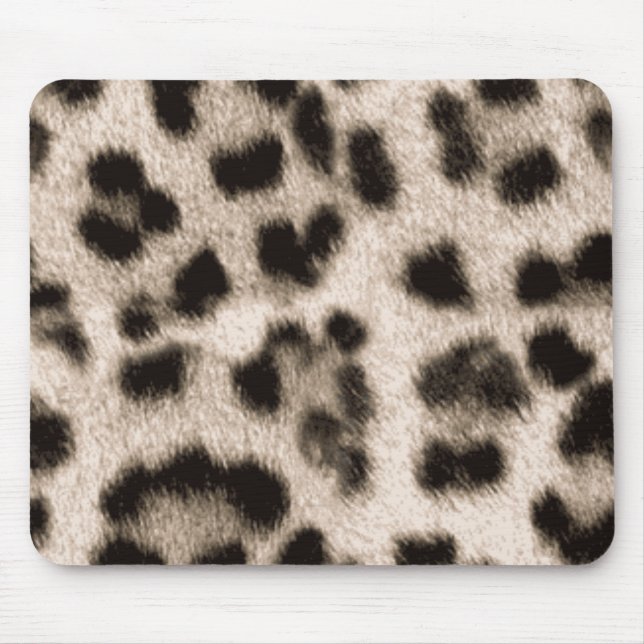 Alfombrilla De Ratón ¡"Estampado leopardo" Mousepad para su ordenador! (Frente)