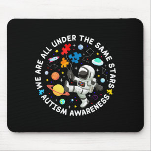 Alfombrilla De Ratón Están bajo las mismas estrellas conciencia del aut