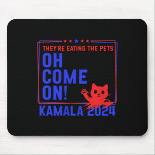 Alfombrilla De Ratón ¡Están comiendo a los perros! ¡Gatos! ¡mascotas! K