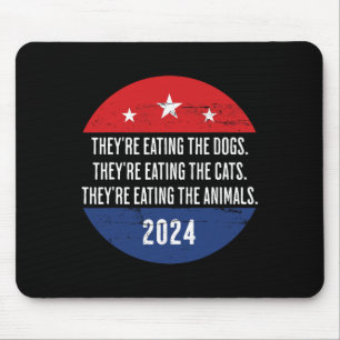Alfombrilla De Ratón Están comiendo los perros que comen los gatos Tru