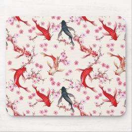 Alfombrilla De Ratón Estanque de Koi