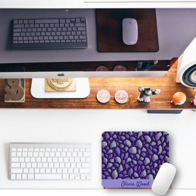 Alfombrilla De Ratón Estanques de color púrpura (Subido por el creador)