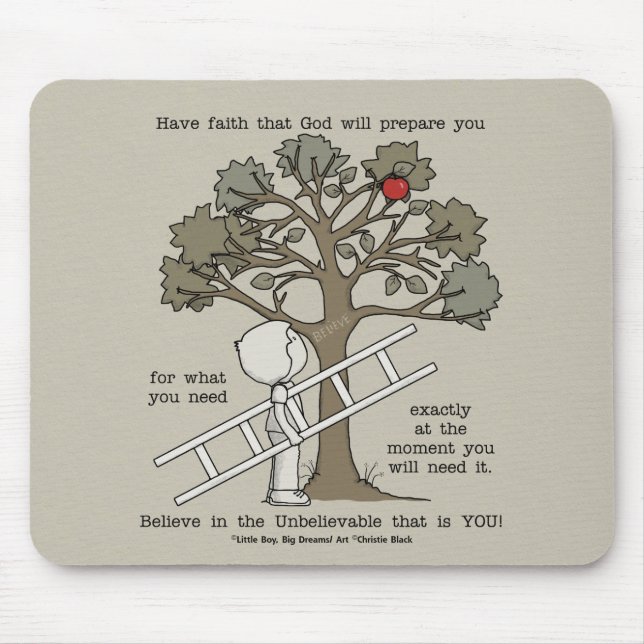 Alfombrilla De Ratón Estar preparado (Frente)