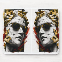 Estatua Cool con Gafas de Sol – Sabiduría Antigua 