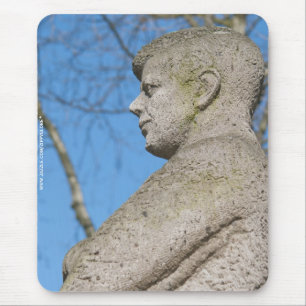 Alfombrilla De Ratón Estatua de John F. Kennedy en Bonn