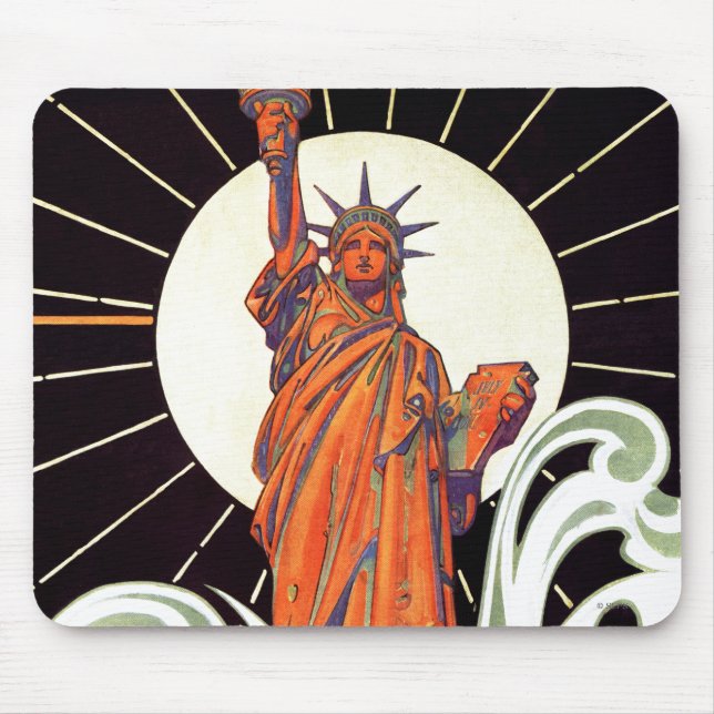 Alfombrilla De Ratón Estatua de la libertad (Frente)