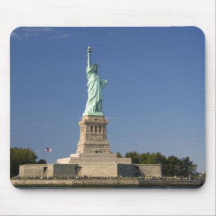 Alfombrilla De Ratón Estatua de la Libertad en la Isla de la Libertad e