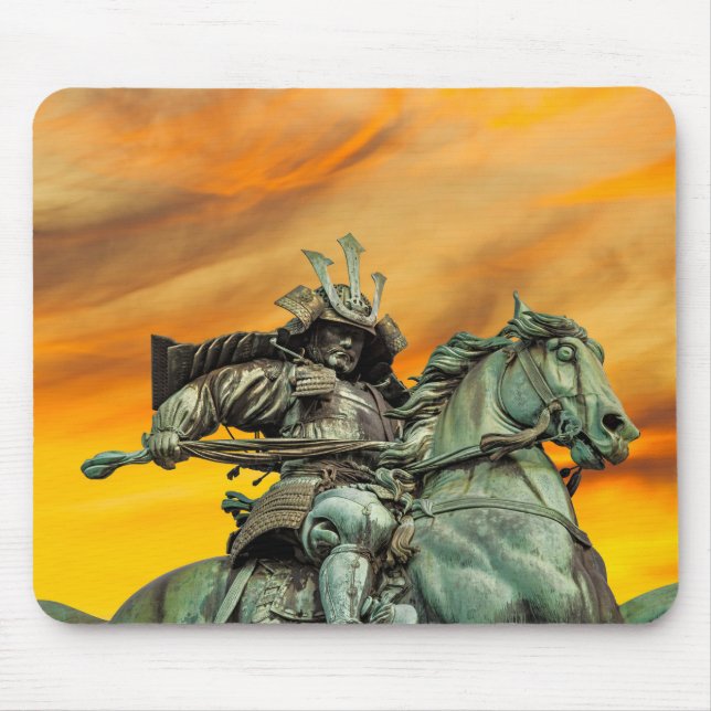 Alfombrilla De Ratón Estatua de la Masashige Kusunoki, Japón (Frente)