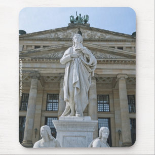 Alfombrilla De Ratón Estatua de Schiller en Berlín