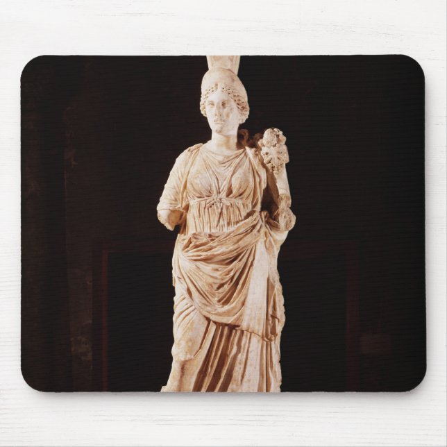 Alfombrilla De Ratón Estatua de una diosa protectora (Frente)