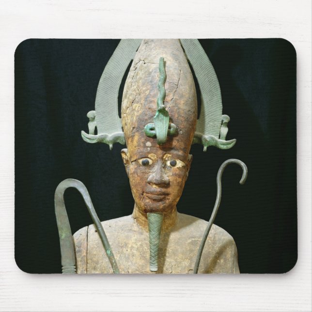 Alfombrilla De Ratón Estatua del culto de Osiris (Frente)