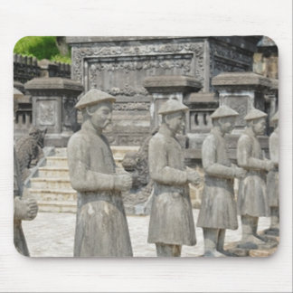 Alfombrilla De Ratón Estatuas de tumbas de piedra