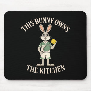 Alfombrilla De Ratón Este conejo posee el humor de conejo de cocina pic