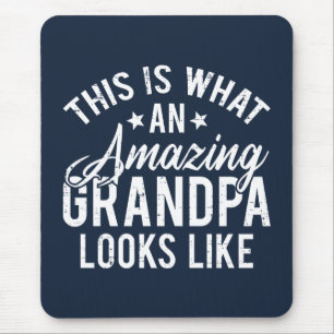 Alfombrilla De Ratón Este Es Lo Que Parece Un Abuelo Increíble Regalo