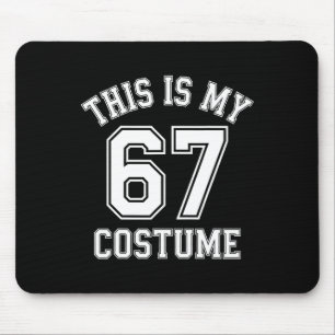 Alfombrilla De Ratón Este Es Mi Disfraz De Halloween 67 Humor Deportivo