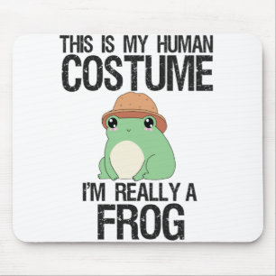 Alfombrilla De Ratón Este es mi disfraz humano, en realidad soy una rac