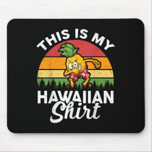 Alfombrilla De Ratón Este Es Mi Niño De Camisa Hawái, Muchacho Adolesce