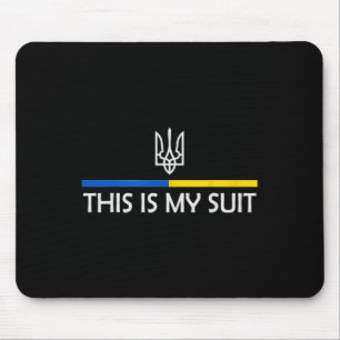 Alfombrilla De Ratón Este Es Mi Traje Apoyo Zelensky Ucraniano Apoyo