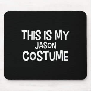 Alfombrilla De Ratón Este Es Mi Traje Sencillo Jason Costume Halloween