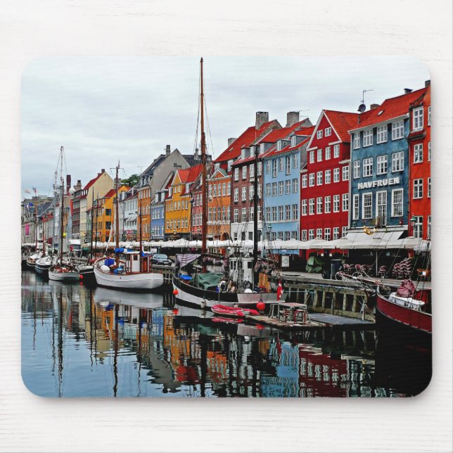 Alfombrilla De Ratón Estera del ratón de Copenhague (Frente)