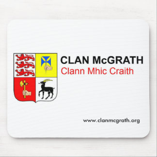 Alfombrilla De Ratón Estera del ratón de McGrath del clan