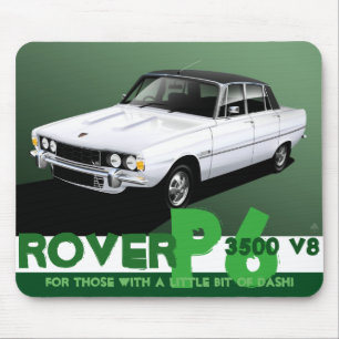 Alfombrilla De Ratón Estera del ratón de Rover P6 3500 V8