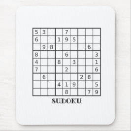 ALFOMBRILLA DE RATÓN ESTERA DEL RATÓN DE SUDOKU