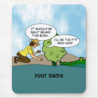 Alfombrilla De Ratón Estera personalizada Geocaching divertida del