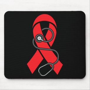 Alfombrilla De Ratón Estetioscopio- Anemia falciforme Sensibilización