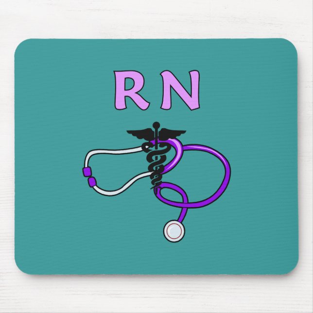 Alfombrilla De Ratón Estetoscopio del RN (Frente)