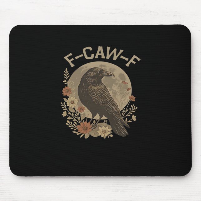 Alfombrilla De Ratón Estilo creativo F-Caw-F (Frente)