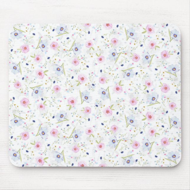 Alfombrilla De Ratón Estilo de las flores Mousepad (Frente)