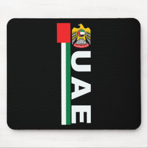Alfombrilla De Ratón Estilo fútbol Emiratos Árabes Unidos Bandera de Em