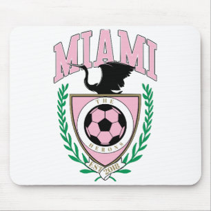 Alfombrilla De Ratón Estilo universitario de fútbol de Miami