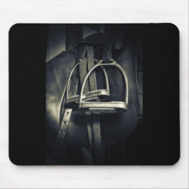 Alfombrilla De Ratón Estiloso truco plateado sobre la silla de ruedas e