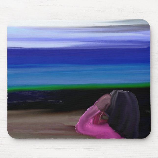 Alfombrilla De Ratón Estimado dios (Frente)