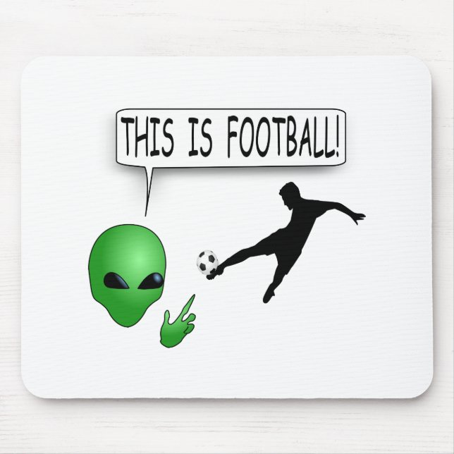 Alfombrilla De Ratón Esto Es Fútbol (Frente)