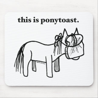 Alfombrilla De Ratón esto es un mousepad del ponytoast