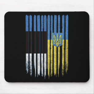 Alfombrilla De Ratón Estonia Ucrania estonio ucraniano Bandera