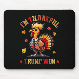 Alfombrilla De Ratón Estoy agradecido de que Trump ganara 2024 recupera