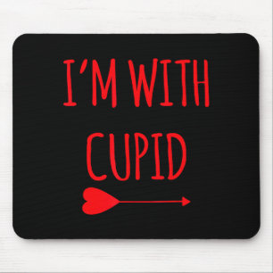 Alfombrilla De Ratón Estoy con Cupido Regalo divertido del día de San V