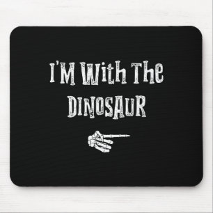 Alfombrilla De Ratón Estoy con disfraz de Halloween de dinosaurio para