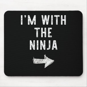 Alfombrilla De Ratón Estoy con el golpe de estado de Ninja Costume Hall